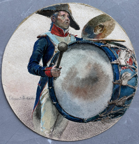 Tambour militaire tableau - tambour,