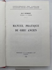 Manuel pratique de Grec ancien