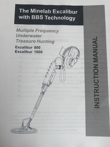 Minelab excalibur 800 1000 - excalibur, &