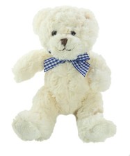Doudou Peluche ours blanc