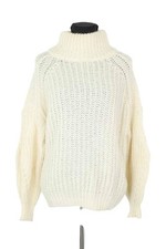 Pull en laine blanc Bash XS