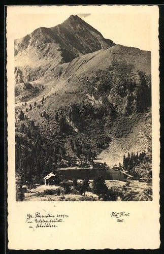Carte postale edelrautehütte - carte,