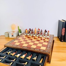 Jeux d'échecs avec rangement