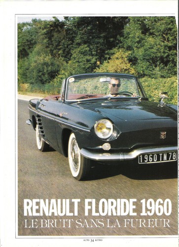 Renault floride caravelle - +,