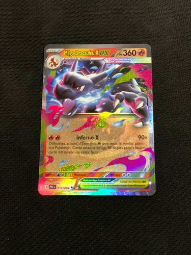 Carte pokemon méga dracaufeu - carte, pokemon-méga