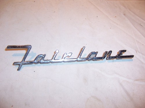 1955 ford fairlane trunk - fairlane, tail