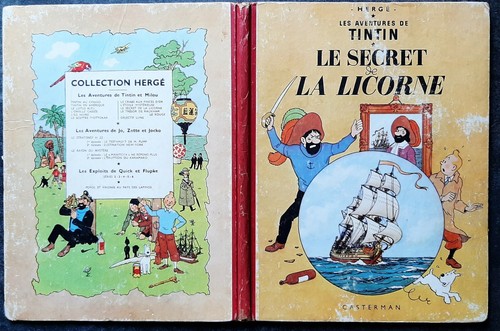 Tintin secret la licorne - secret,