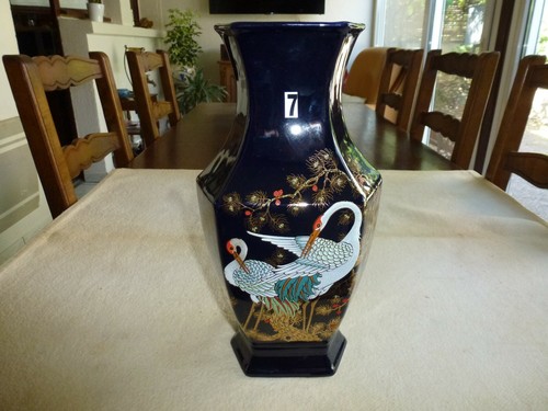 Superbe vase chinois - chinois, decor
