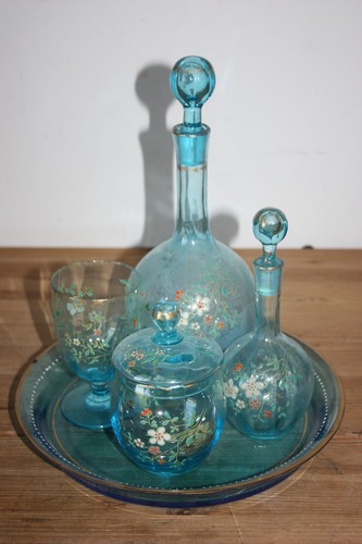 Joli service ancien verre - joli,