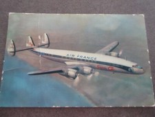 Carte postale vintage Avion