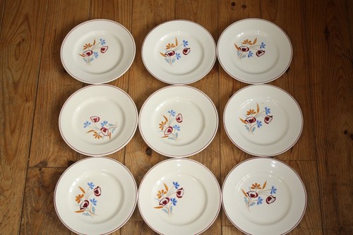 Ensemble assiettes plates - assiettes,