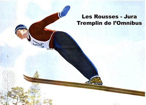 Affiche poster alpes jura - poster,