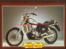 APRILIA 125 Red Rose 1994 (1989-1995) : Fiche Moto #001819
