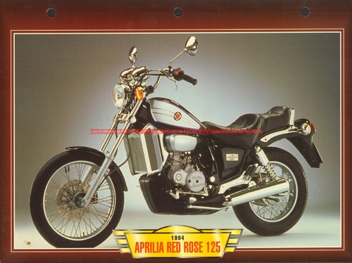 Aprilia 125 red - 125,