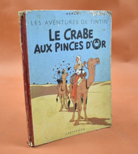 Les aventures de Tintin Le Crabe aux Pinces d'Or - Hergé - B4 1950