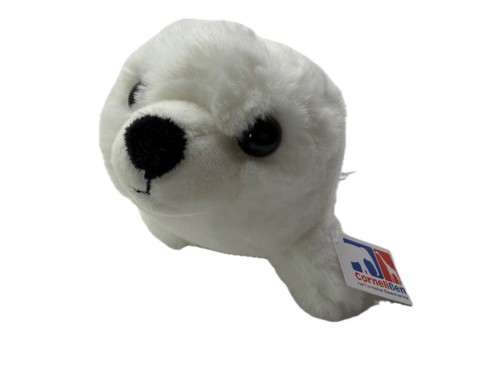 Peluche phoque blanc - blanc, cm