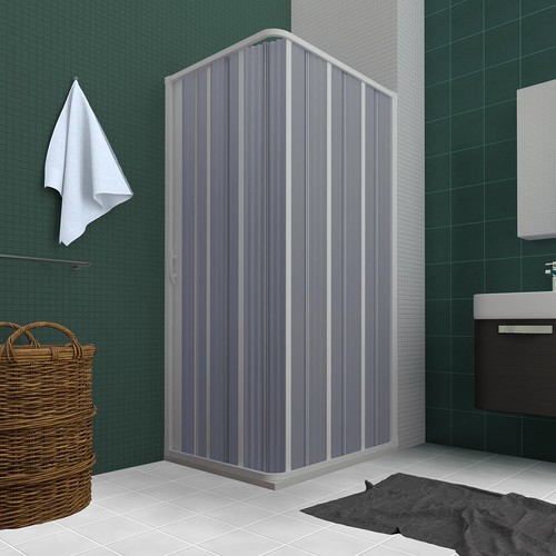 Cabine douche paroi - cabine,
