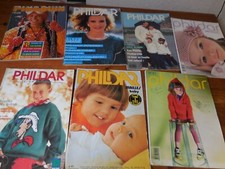 LOT DE 7 CATALOGUES PHILDAR DONT UN PINGOUIN