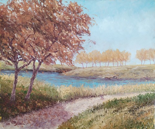 Tableau huile sur - toile,