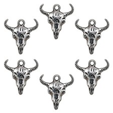  20pcs alliage pendentif tête