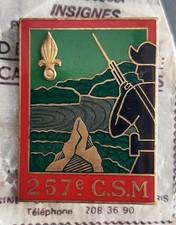 Insigne 257 csm - 257°,