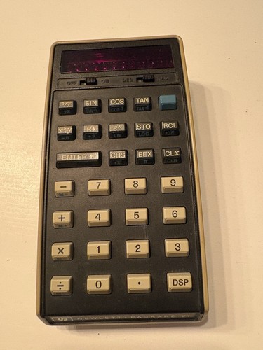 Calculatrice vintage hewlett - calculatrice,
