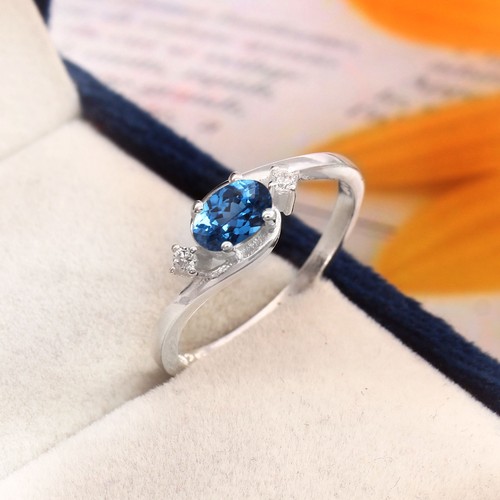 Bague tourmaline bleue - tourmaline,