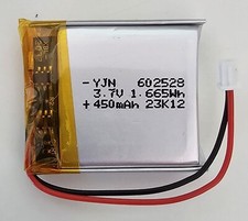 602030 Batterie Lipo 3.7v 300mah 6x20.5x32mm Lithium Ion 602030 300 mah 1.11wh