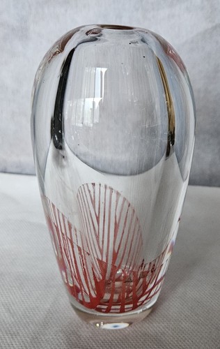 Vintage vase verre - vase, en