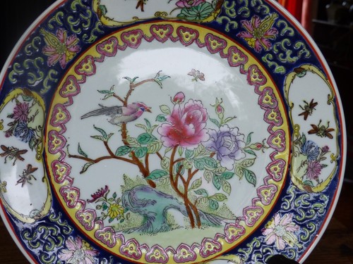 Ancienne assiette porcelaine - assiette,