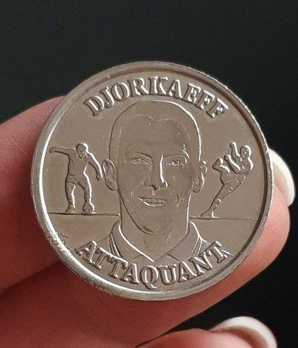 K07402 djorkaeff médaille - k07402, fff