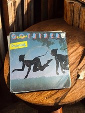 Vintage container ancien pour 45 tours vinyle rangement disques rétro collection