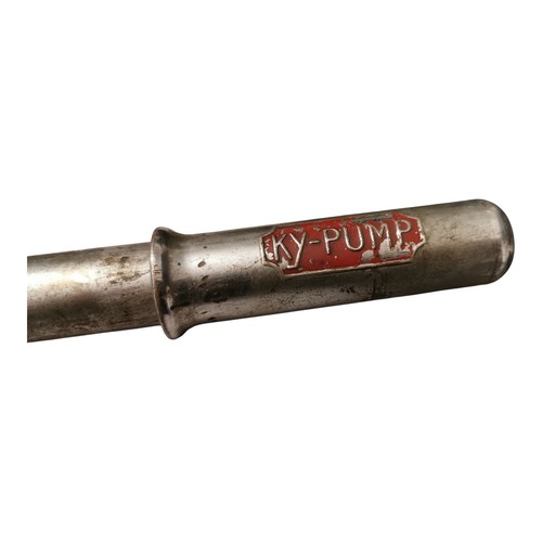 Ancienne pompe vélo métal - ancienne,