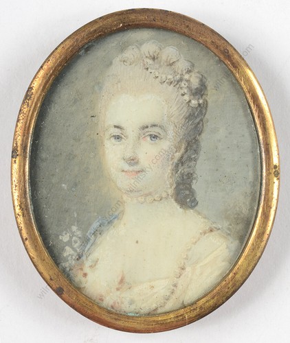 Portrait an aristocratic - of,