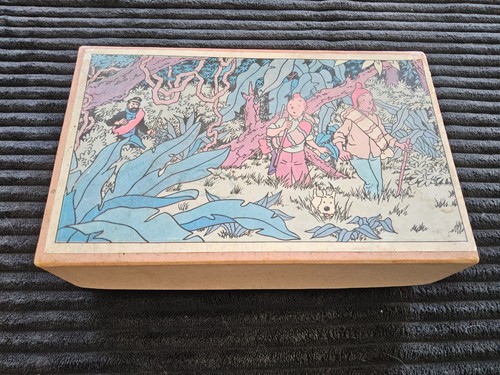Tintin puzzle temple du - tintin,