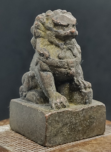 Ancien sceau sculpture - , en