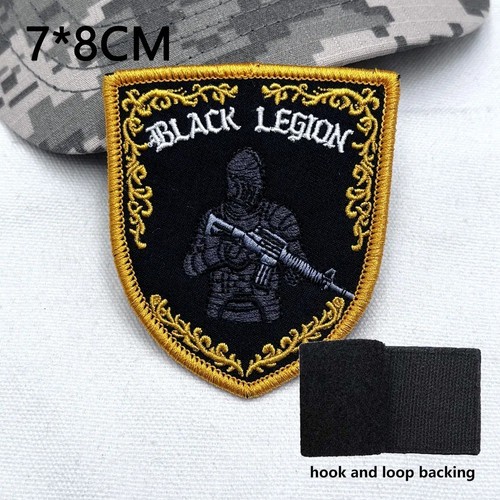Patch black legion - black,