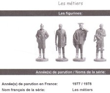 KINDER 1977/1978 FIGURINES