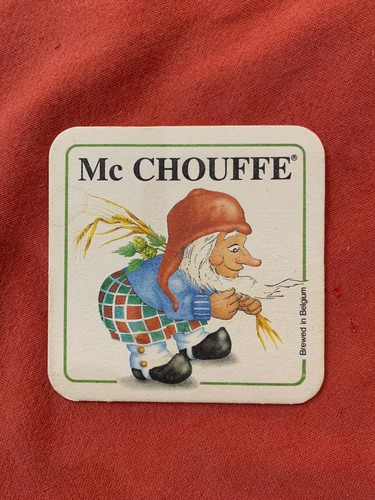 Ancien sous bock la chouffe - sous-bock,