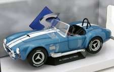 AC COBRA 427 MKII SHELBY 1965 METAL BLUE SOLIDO S1850017 1/18 1:18 MK2