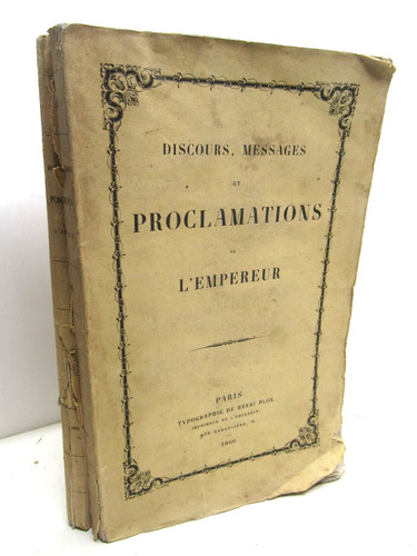 Napoleon iii discours messages - napoleon,