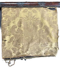 Rideau de Diligence XVIIIème  Bois De Rose Marqueterie & Boule de Laiton