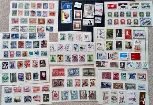 Lot vrac timbres pologne - timbres,