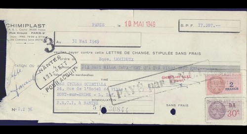 1949 chimiplast paris - 1949,