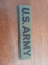 bande patronymique us army usa corée vietnam militaria