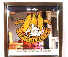 Miroir sérigraphié pub