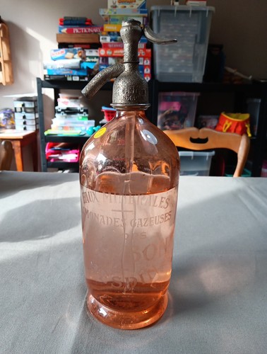 Siphon bouteille eau seltz - bouteille,