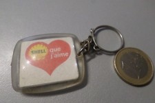 porte cle SHELL QUE J AIME voiture de sport station oil huile logo(Alpine ?)