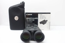 Canon BINOCULARS 12x36 IS III noir avec boîte