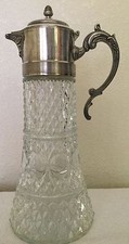 Antique Crystal Tankard with